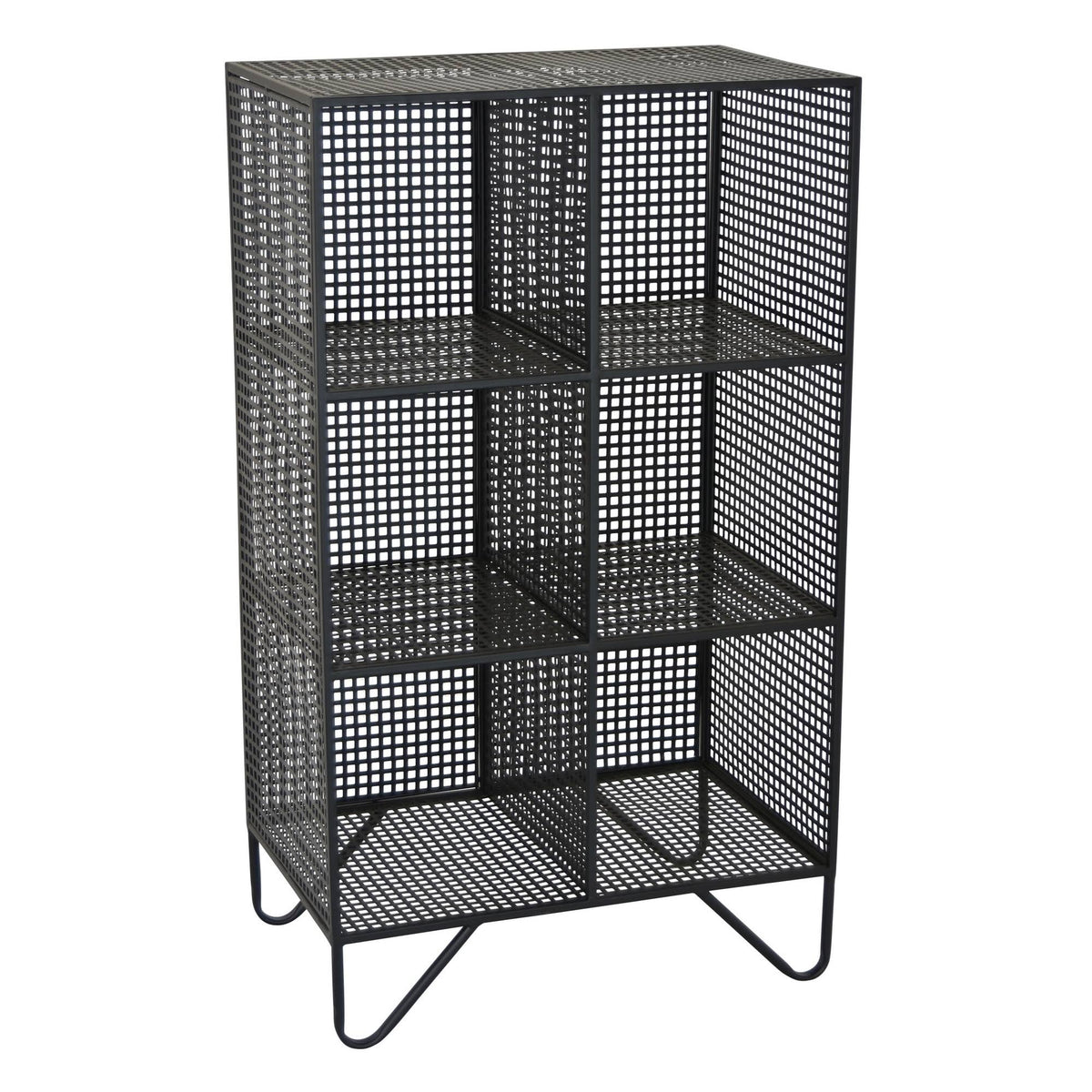 Black Metal Plant Stand C67642