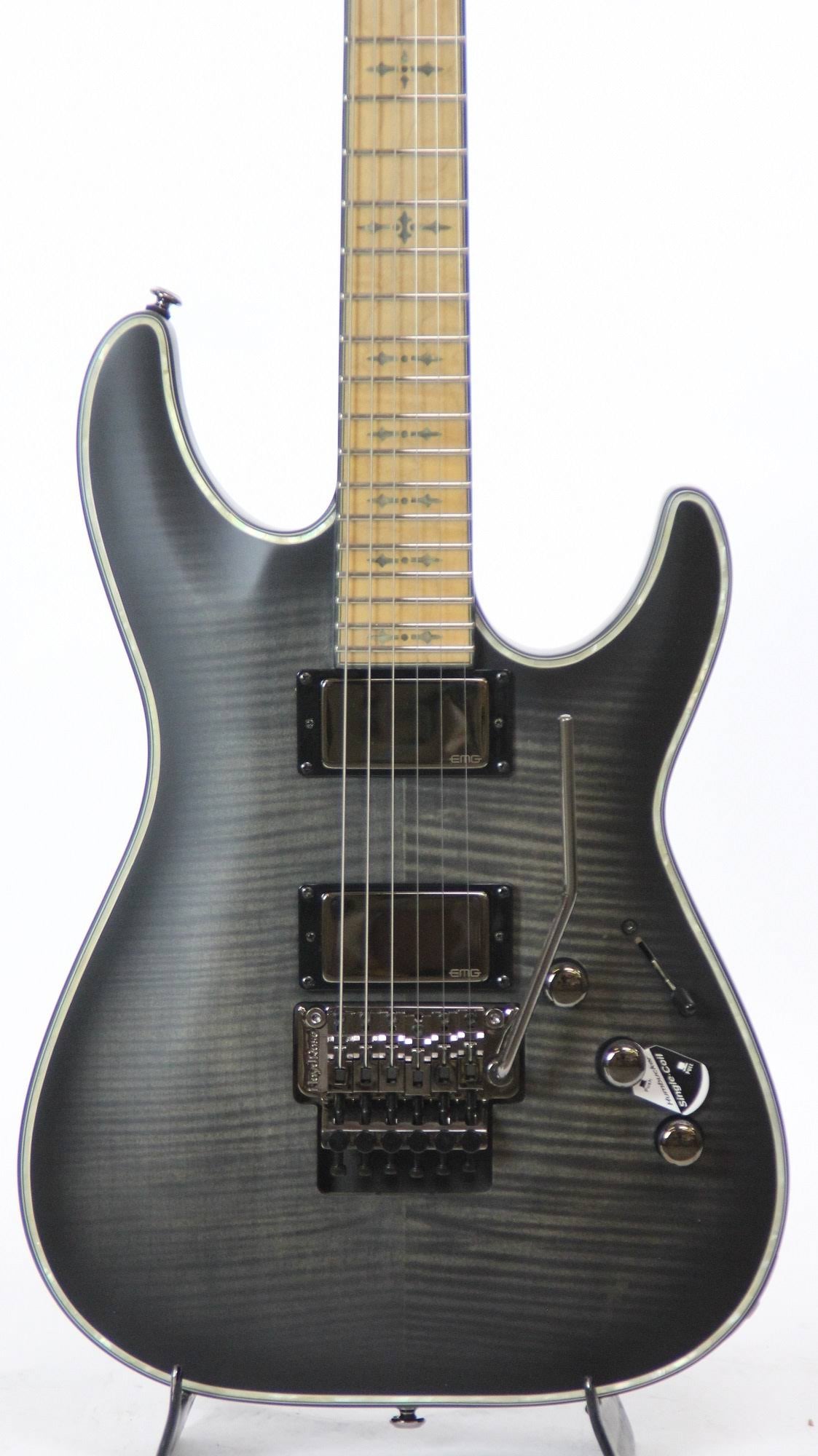 See-Thru Black Satin Electric Guitar H185