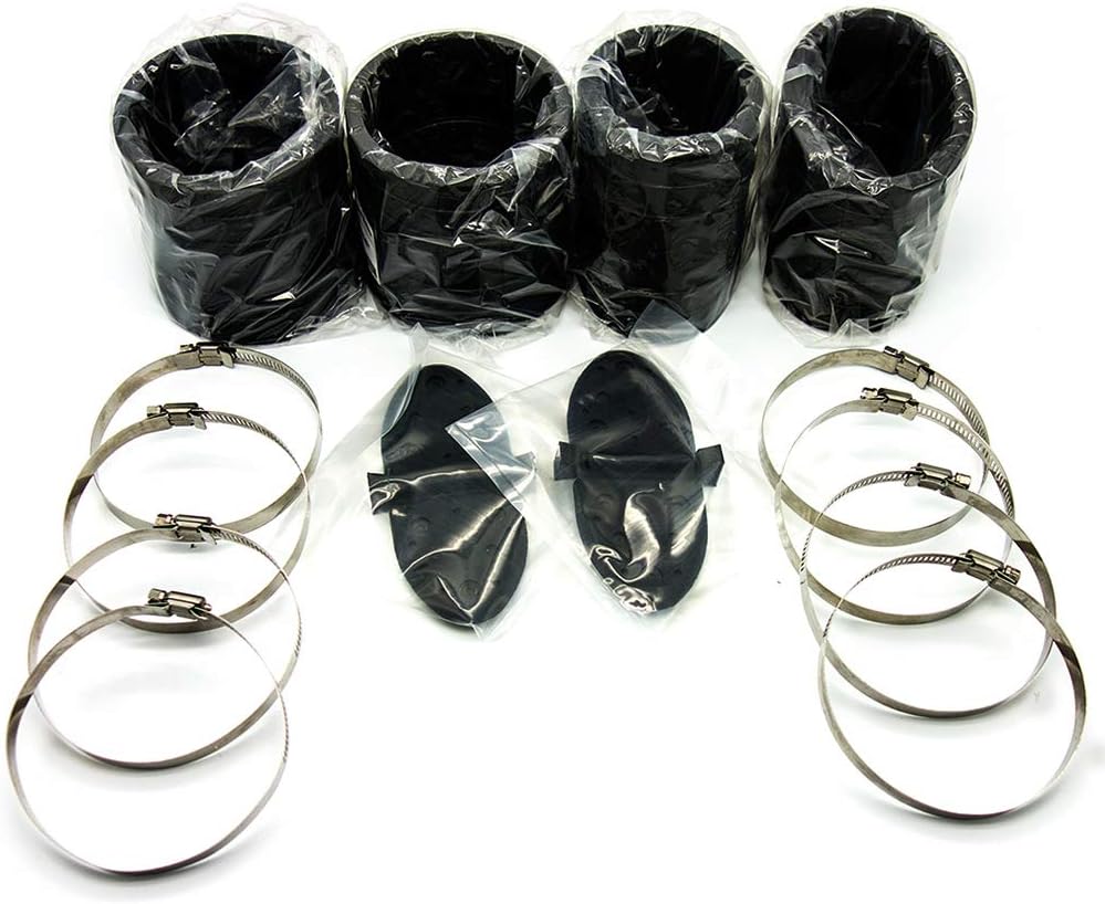 Exhaust Y-Pipe Kit Hose Bellow Pack of 2 T9583