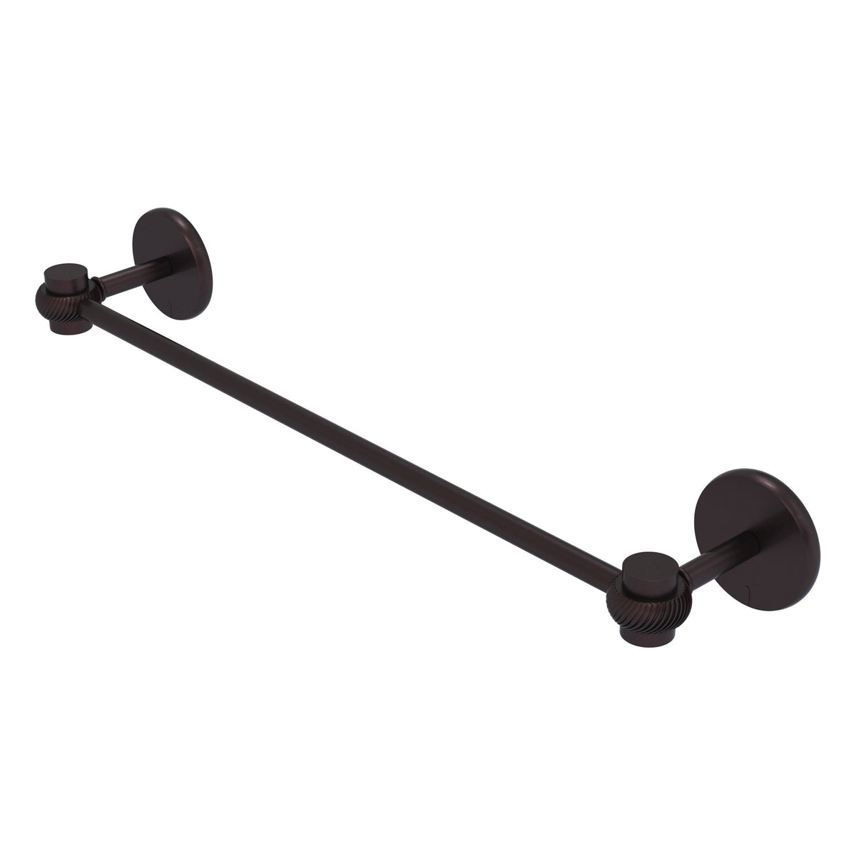 Antique Bronze Wall Mount Single Towel Bar E12328