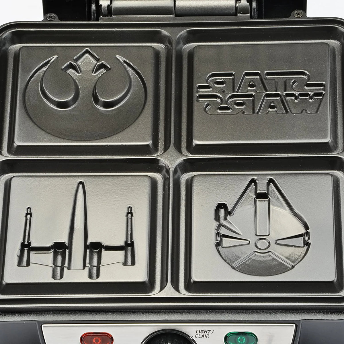Black 4-Waffle Maker I21344