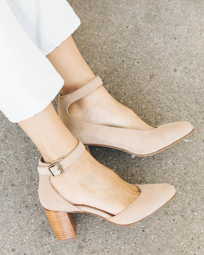 Soludos Gemma Heel - Sand / 7 R710906