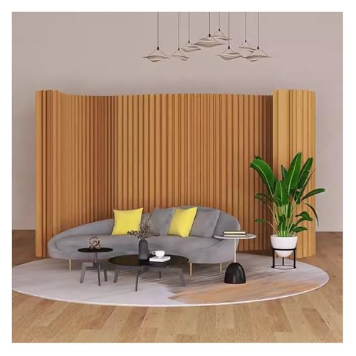 White 3x2m Folding Paper Room Divider X862933