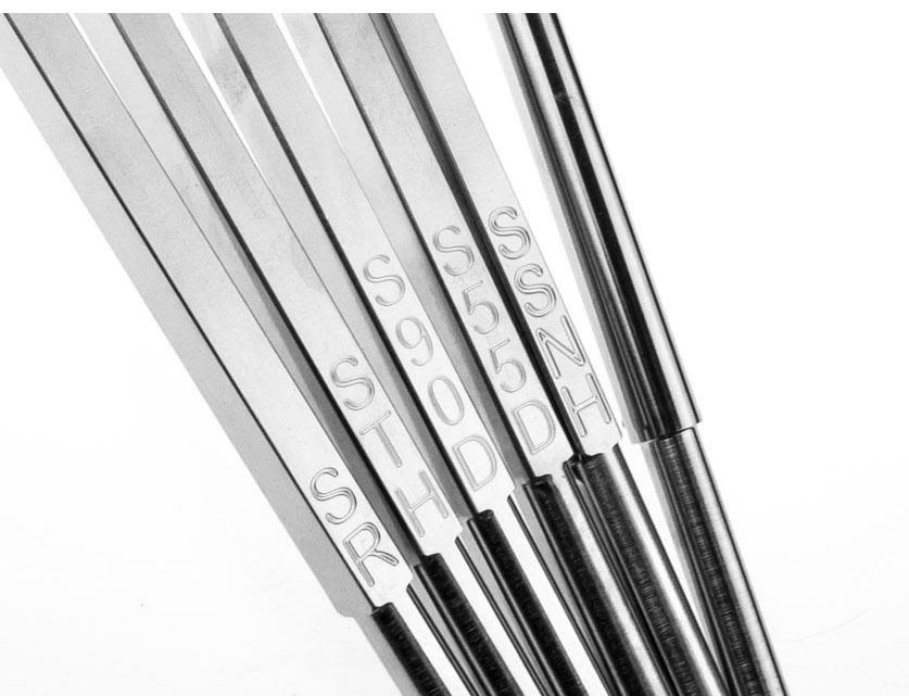 6 Tool Set of Carbide Wood Lathe Tools with 5 Handles P865