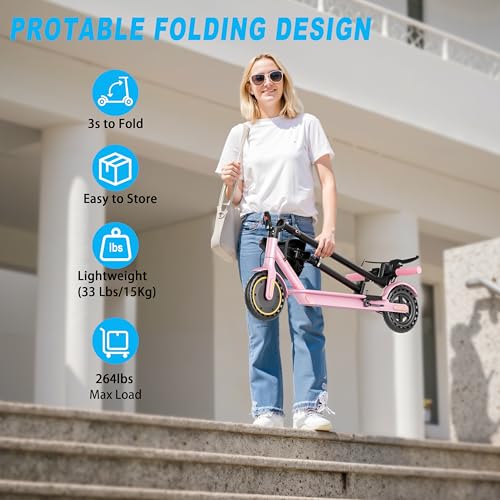 Folding Electric Scooter with Seat and 350W Motor P661
