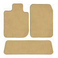 Beige Carpet Car Mats for Tesla Model X T328