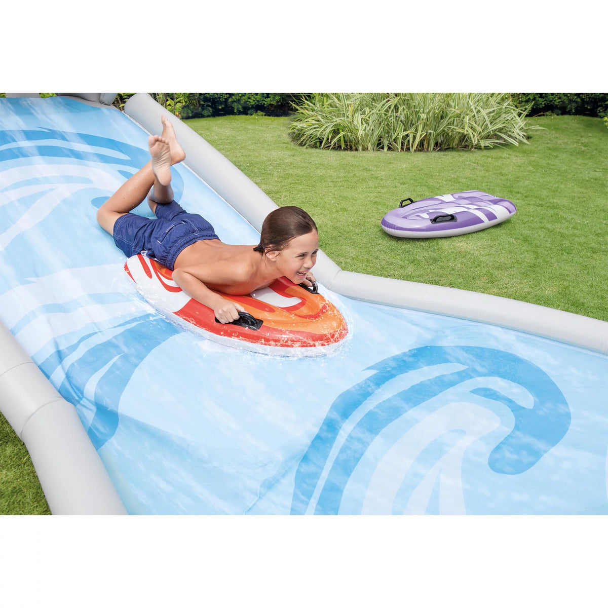 Inflatable Backyard Water Slide with Air Pump M100
