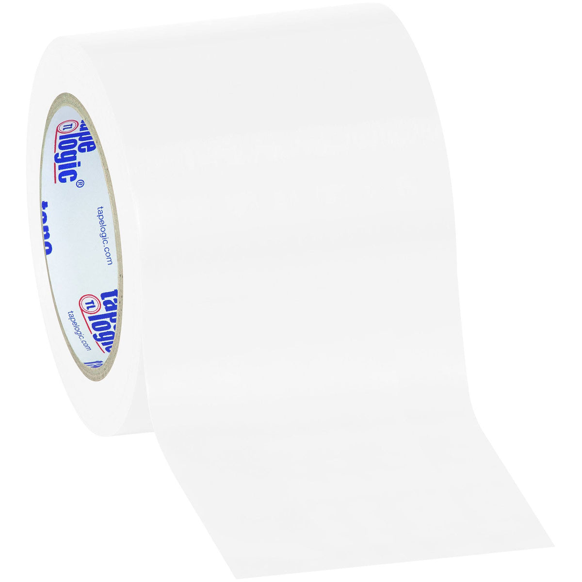 White Solid Vinyl Safety Tape, 12/Case X458