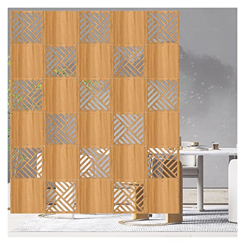Wood color-29cm 2pcs Hanging Room Divider Screen E437