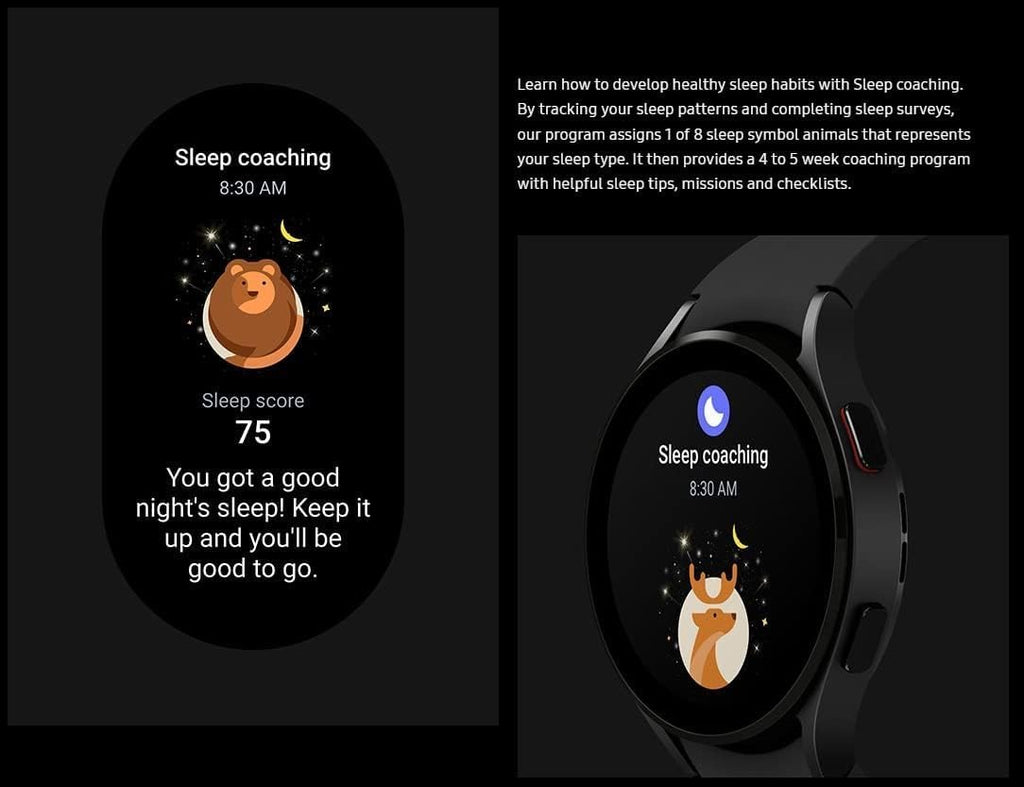 Black 46 mm Smartwatch V43104
