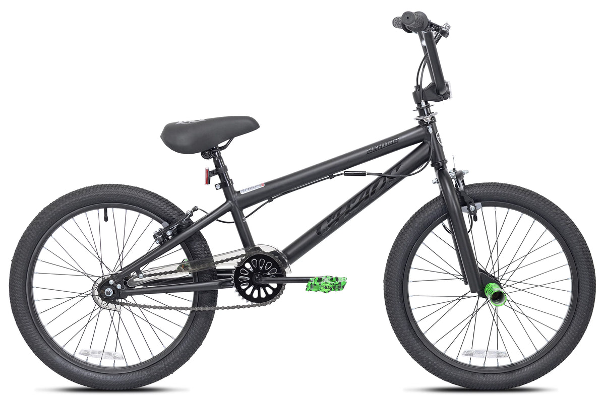 20 in. Boy's BMX Child Bicycle Matte Black Q76468