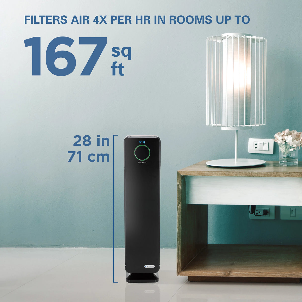 Wi-Fi Bluetooth UV-C Air Purifier L984