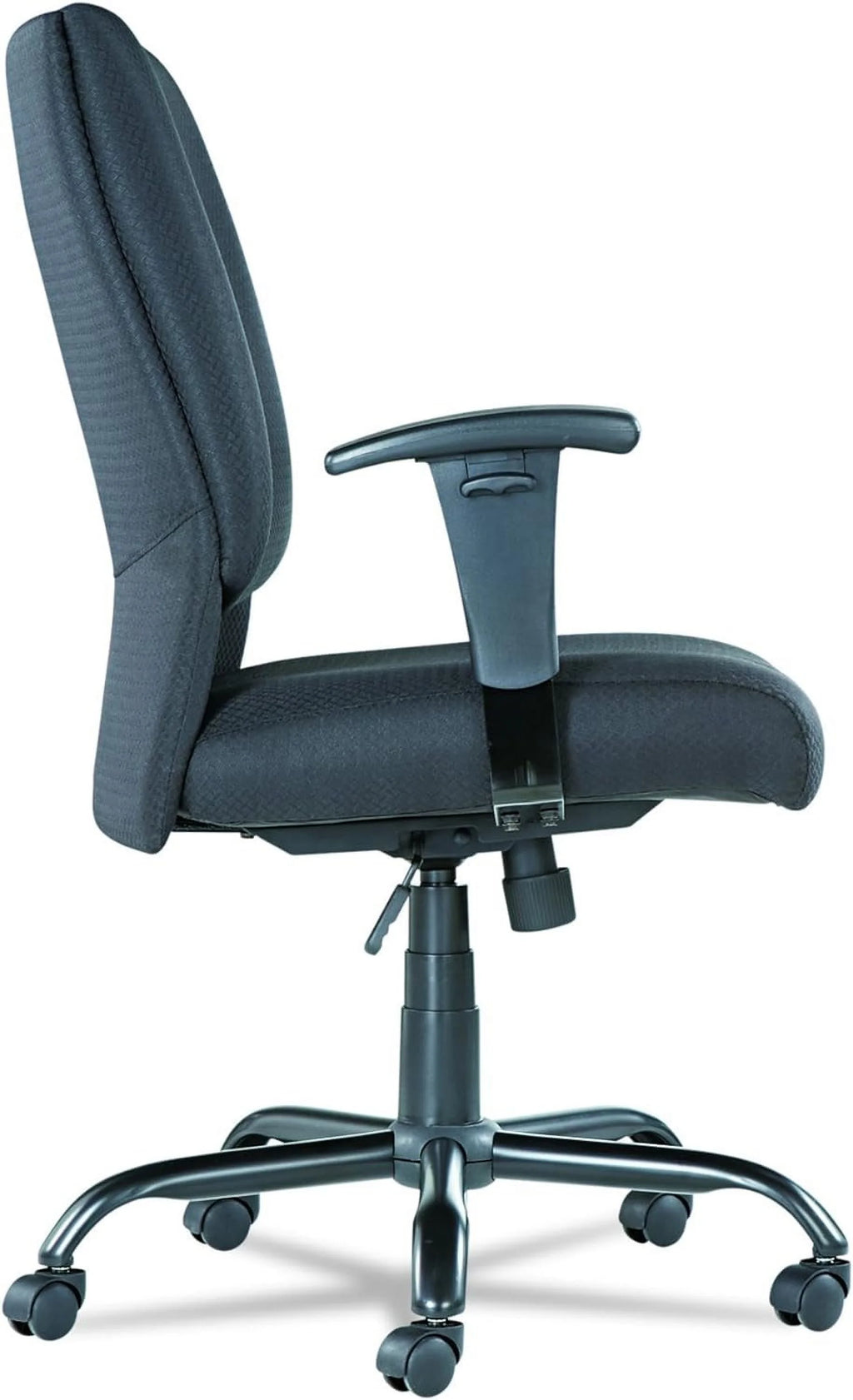 Big And Tall Black Swivel Tilt Chair I16810