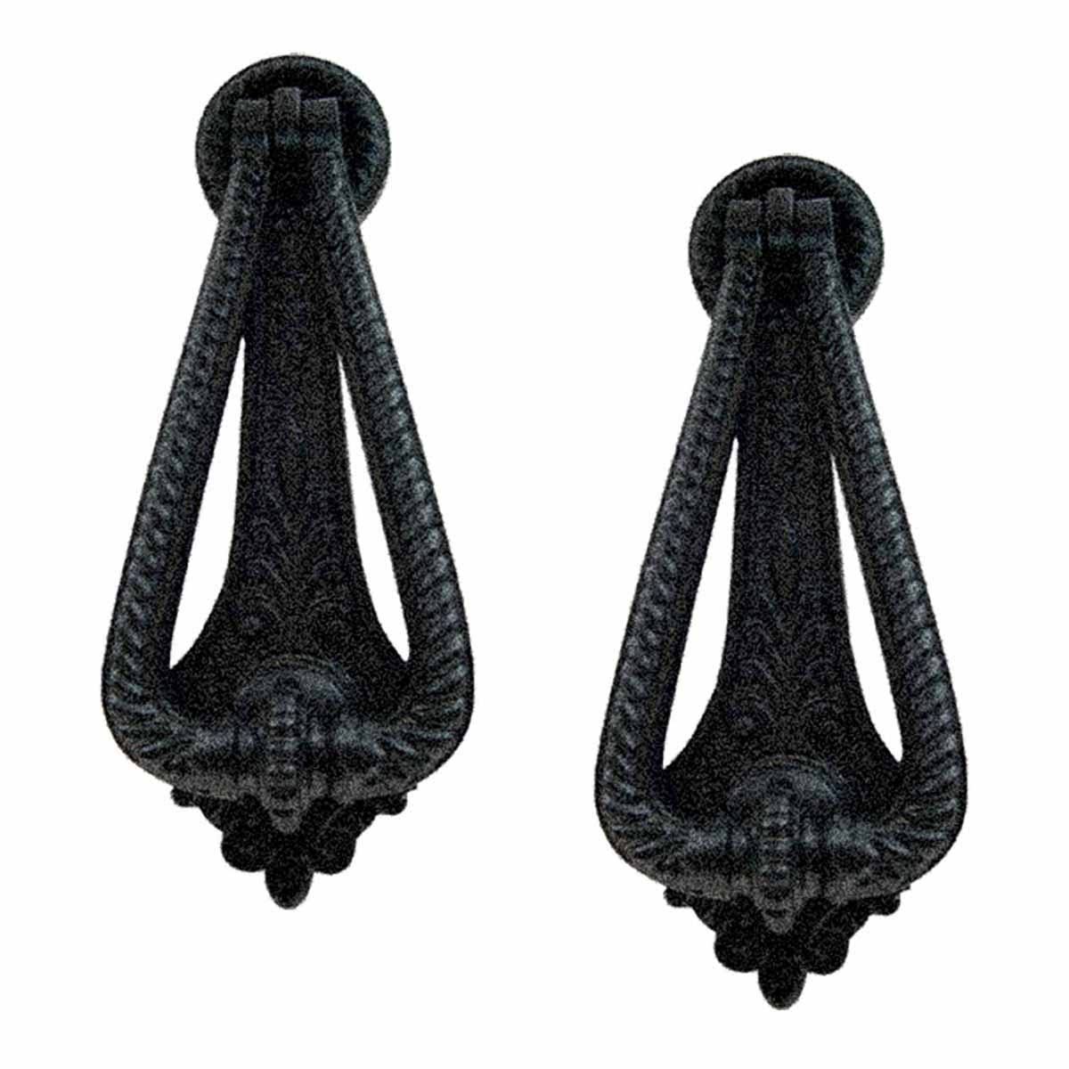 2 Door Knocker Black Cast Iron A152