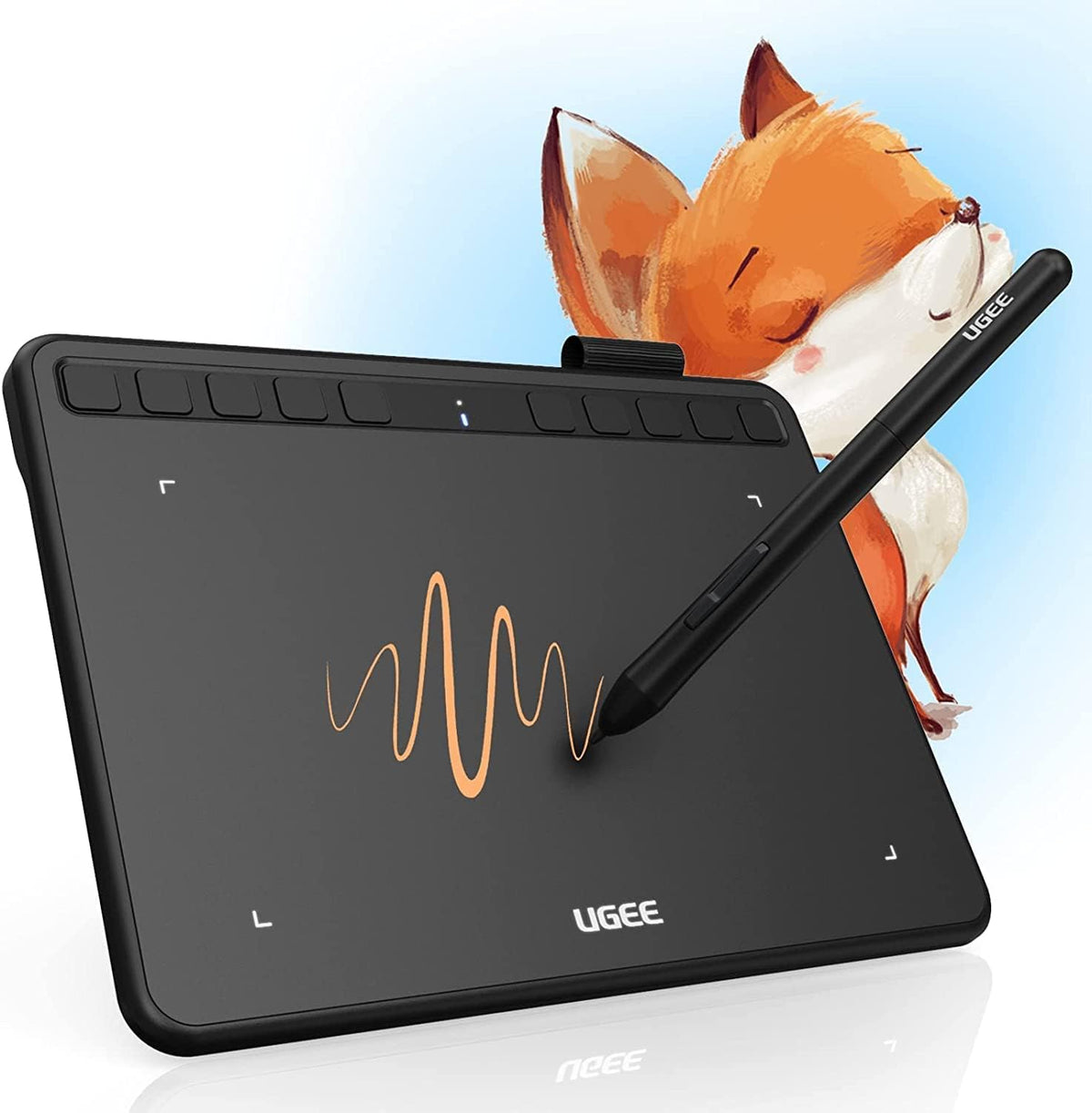 Graphics Drawing Tablet with Battery-Free Stylus S112175