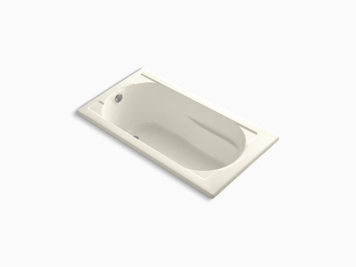 60 In. x 32 In. Drop-In Bath with Reversible Drain V856