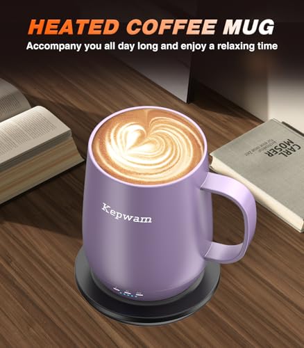 16oz Self Heating Coffee Mug with Temperature Control W776
