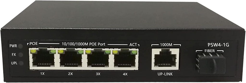 4 Port Gigabit PoE Switch Unmanaged L904789