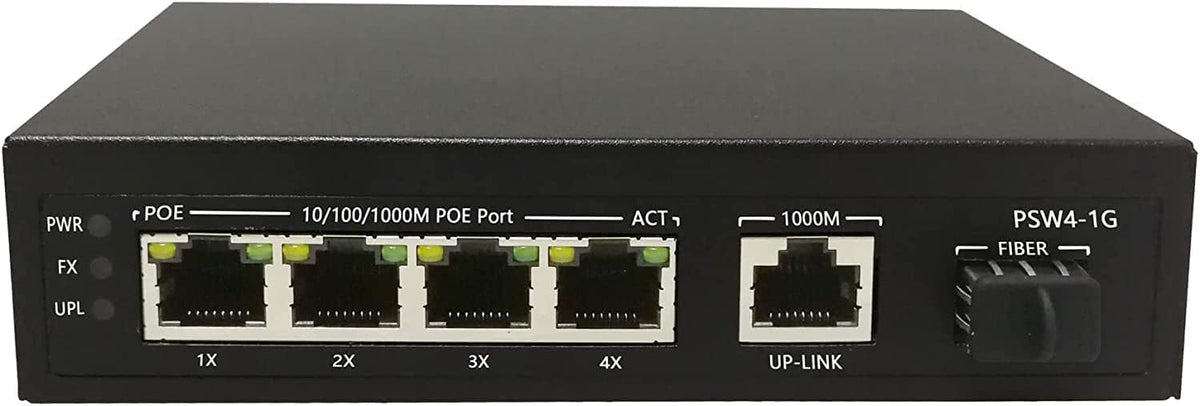 4 Port Gigabit PoE Switch Unmanaged L904789