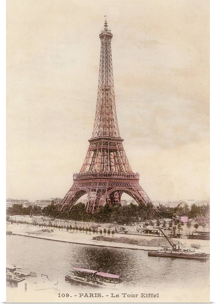 Eiffel Tower Poster Print 40x60 V975140