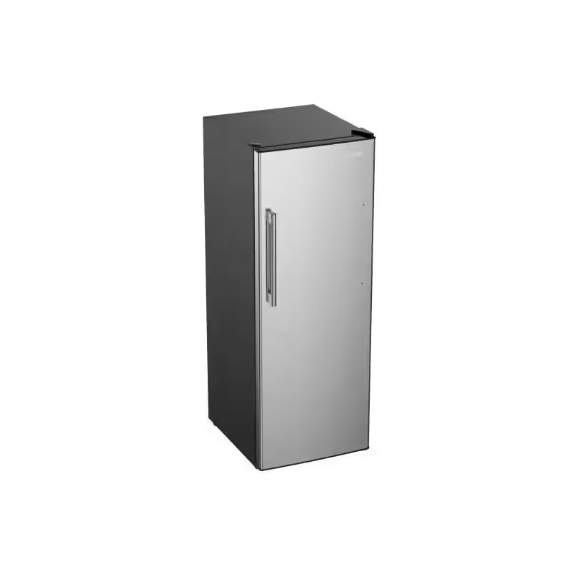 11 cu. ft. Convertible Upright Freezer/Refrigerator in Stainless Steel J424