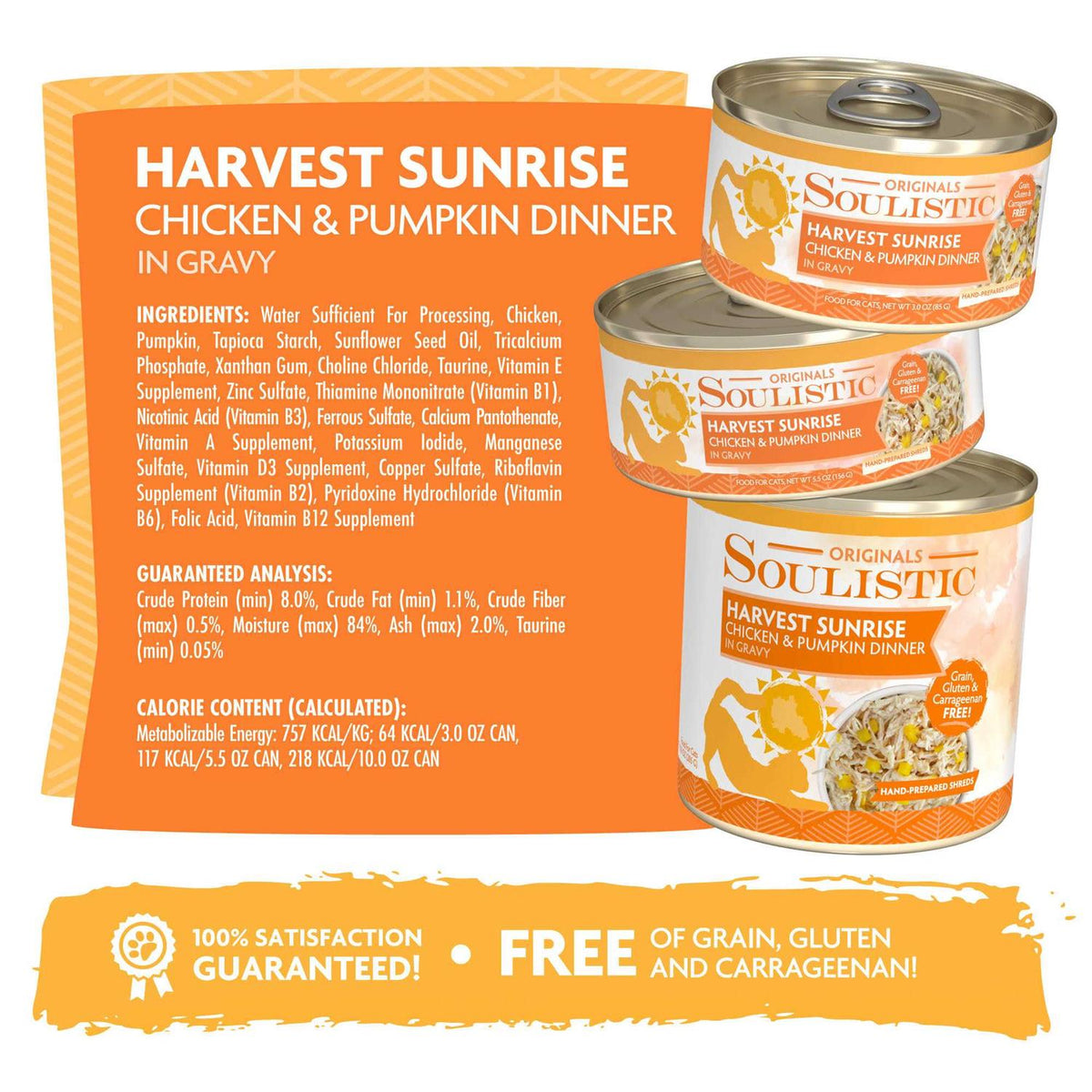 Chicken & Pumpkin Dinner in Gravy Wet Cat Food S50309