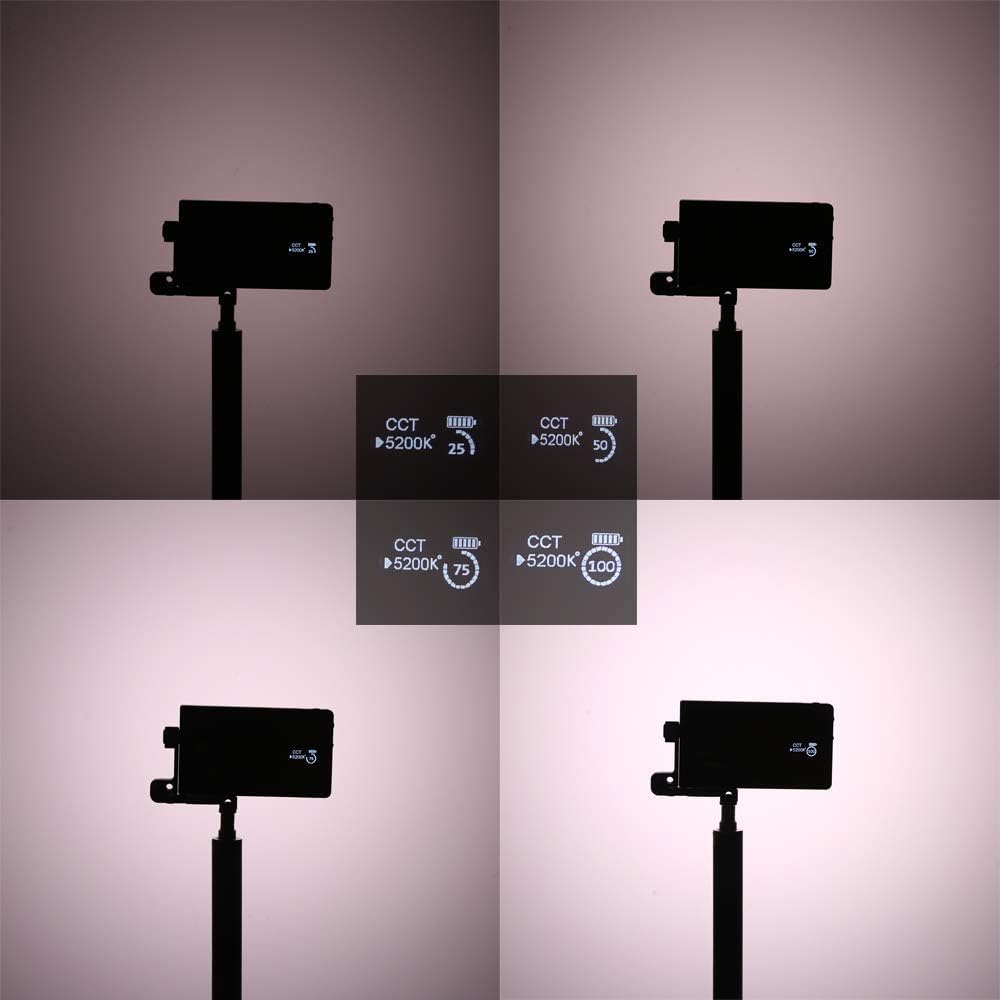 RGB LED Video Light with 2500k-8500k Color Range S736865