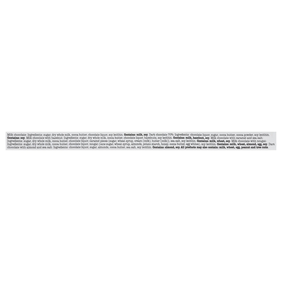 Chocolate Bar Case of 8-6 CT V737