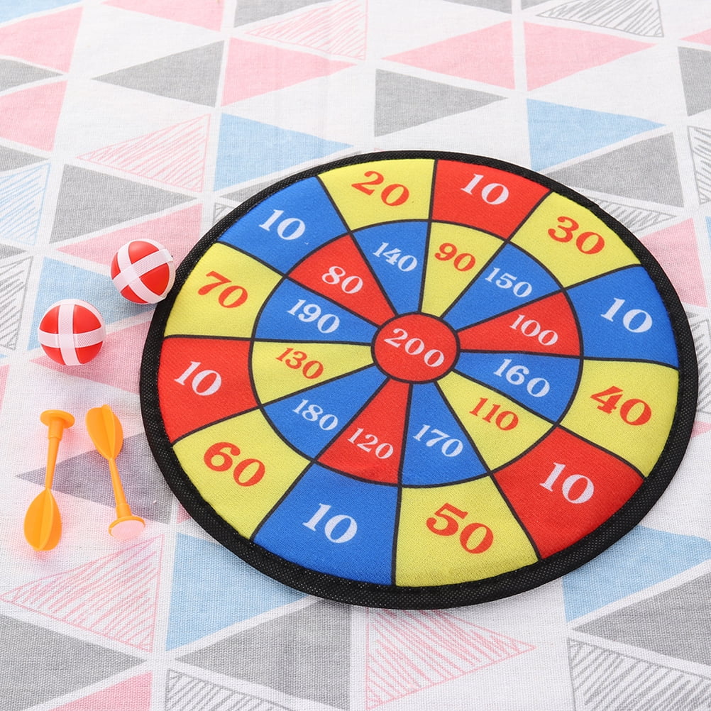 Self-adhesive Dartboard Toy Set Q391441