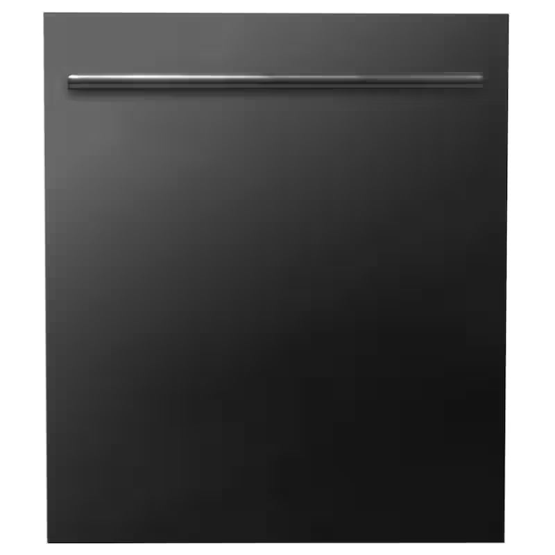 Black Stainless Steel 24 in. Compact Dishwasher with 2 Racks O69218
