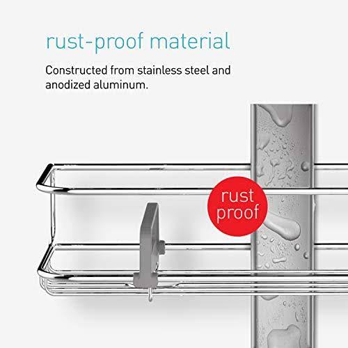 Stainless Steel Tension Shower Caddy W66737