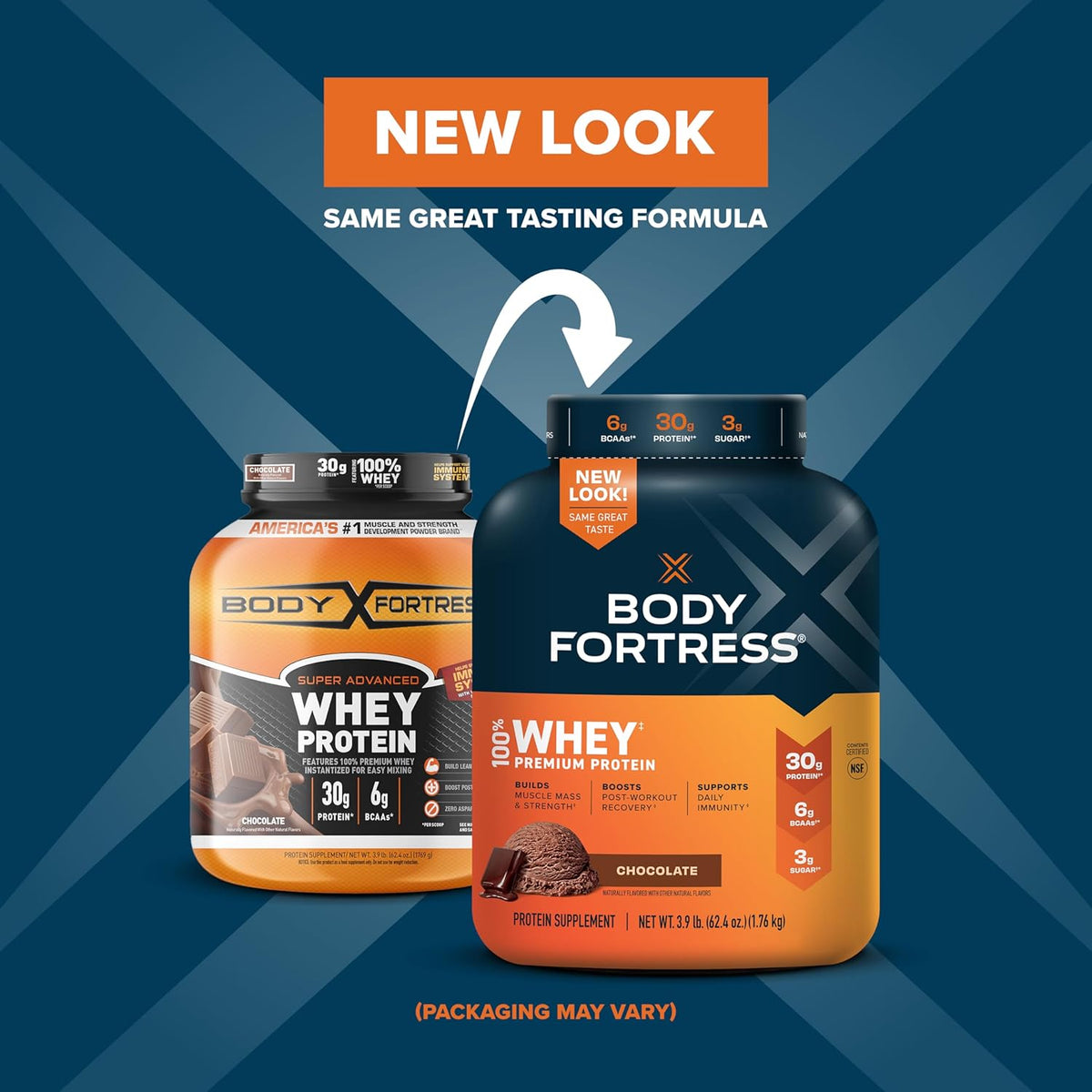 Vanilla & Chocolate Whey Protein Powder 3.9lbs Y77859