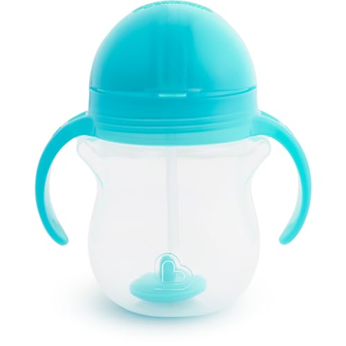 7 Ounce 2 Pack Blue/Green Weighted Straw Sippy Cup C8484