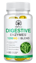 Probiotic Digestive Multi Enzymes 1200 mg 60 Capsules Q365