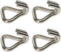 2 Double J Stainless Steel Wire Hook 4 Pack C4704