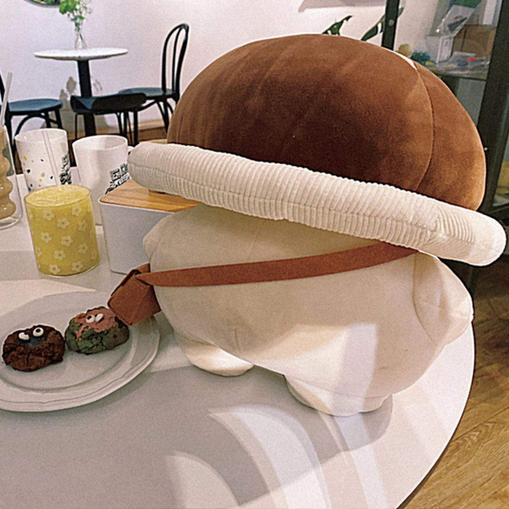 Mushroom Plush Stuffed Toys Shiitake Pillow Q6678