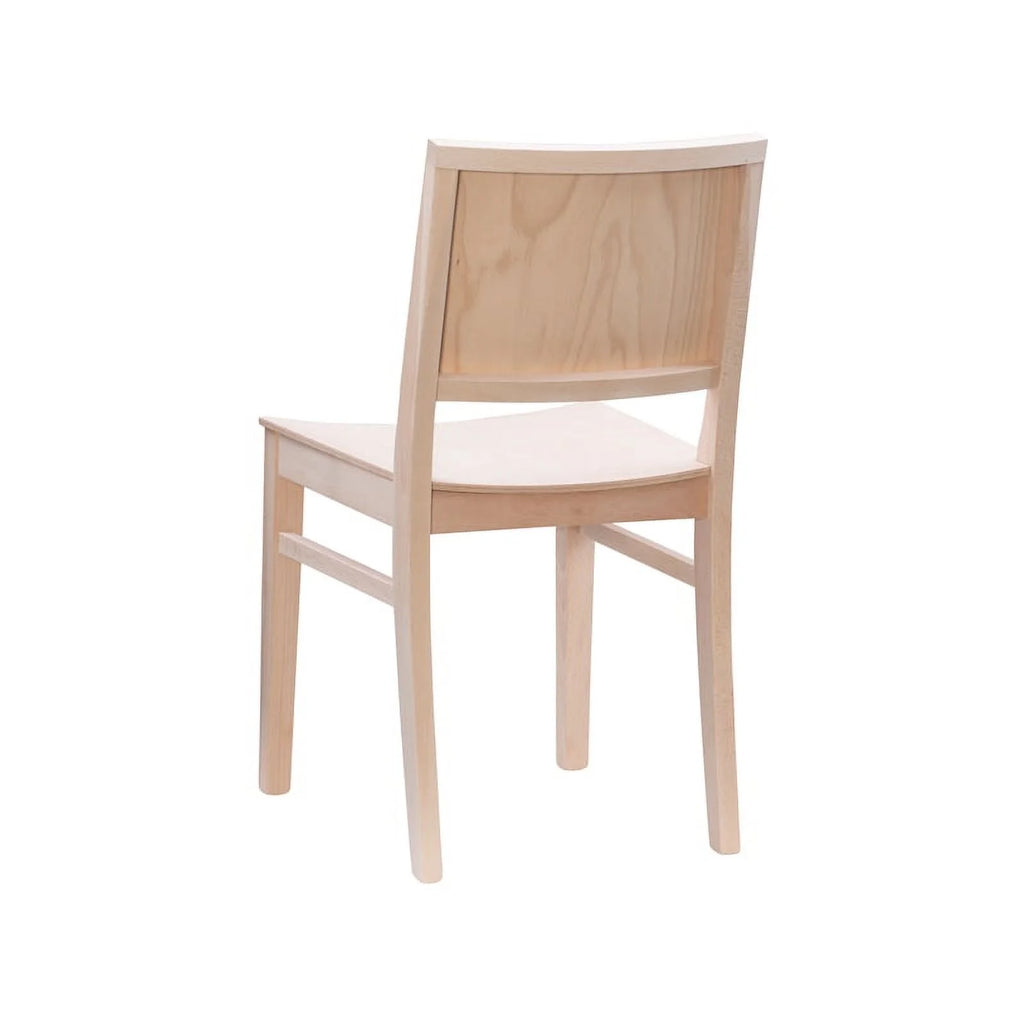 19'' Mid-Century Wood Side Chair Set of 2 L4425