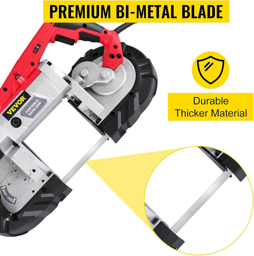 Portable Band Saw, 5 Inch Cutting Capacity, Variable Speed Y880