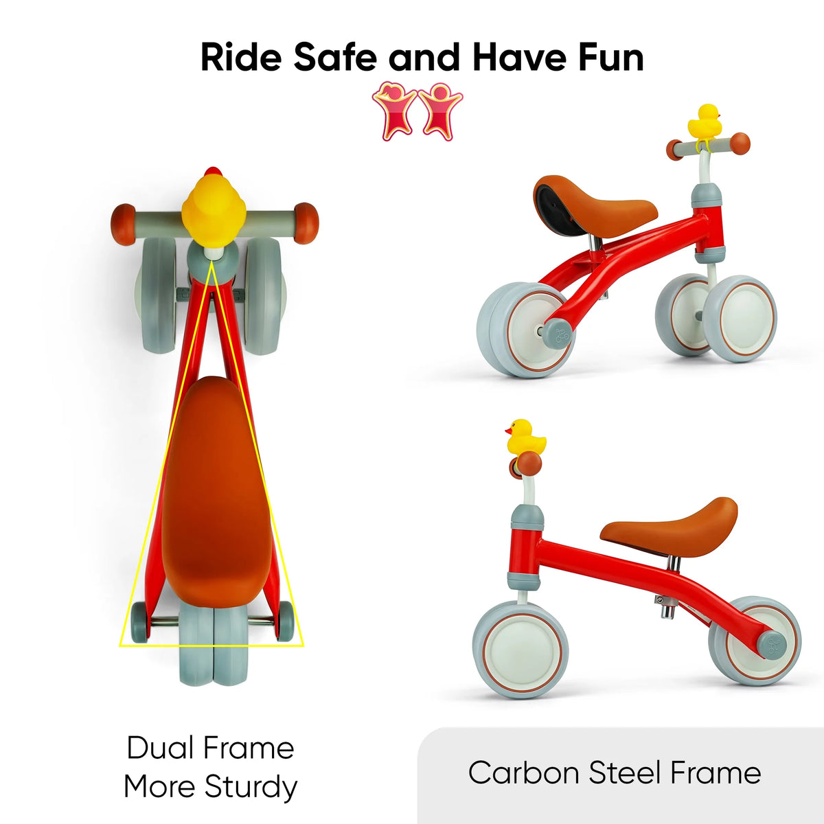 White Baby Balance Bike E460