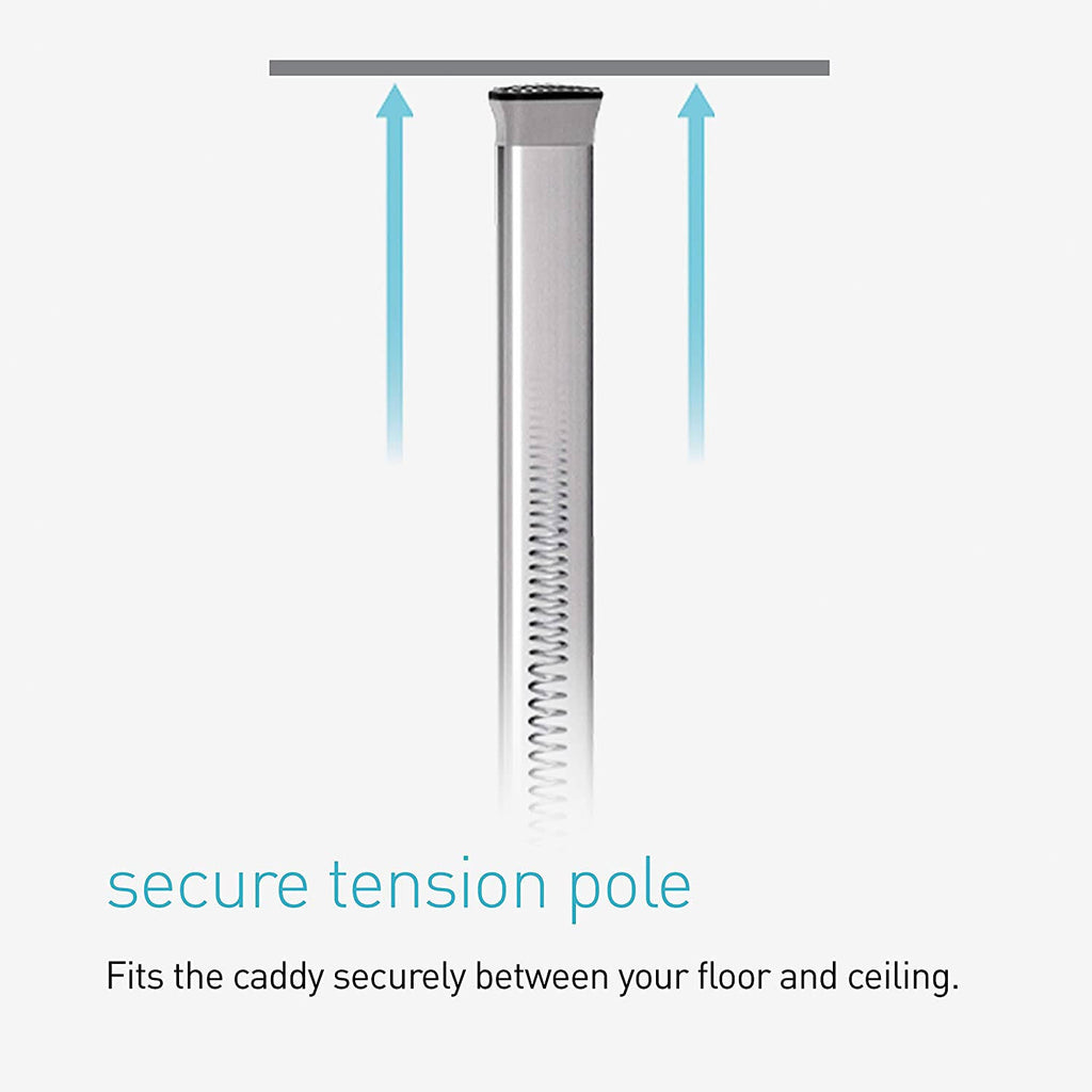Stainless Steel Tension Shower Caddy W66737