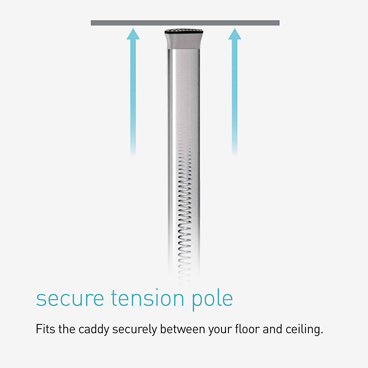 Stainless Steel Tension Shower Caddy W66737