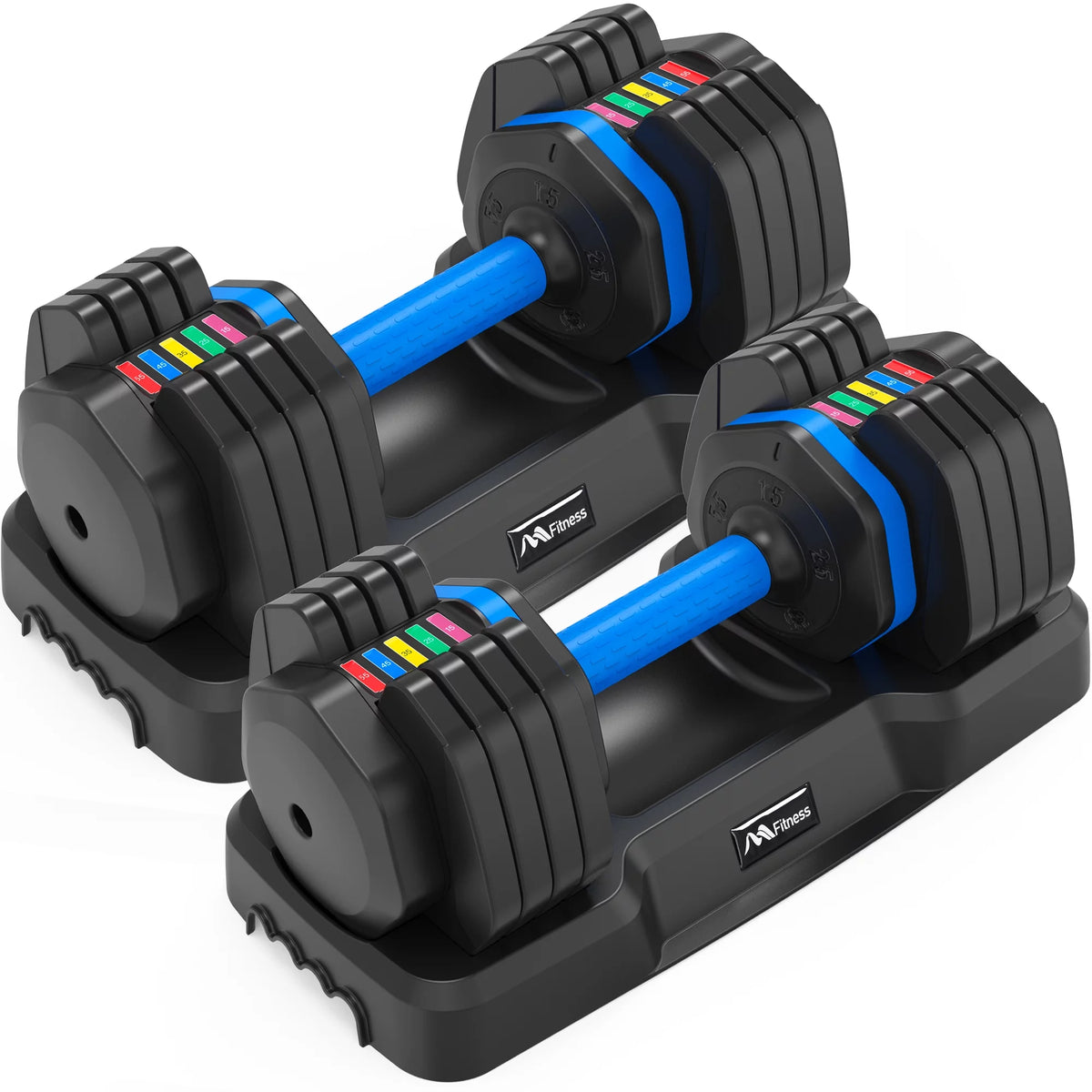 55 lb Adjustable Dumbbell with Tray T1167
