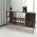 Wine Bar Cabinet with Power Outlets L7541