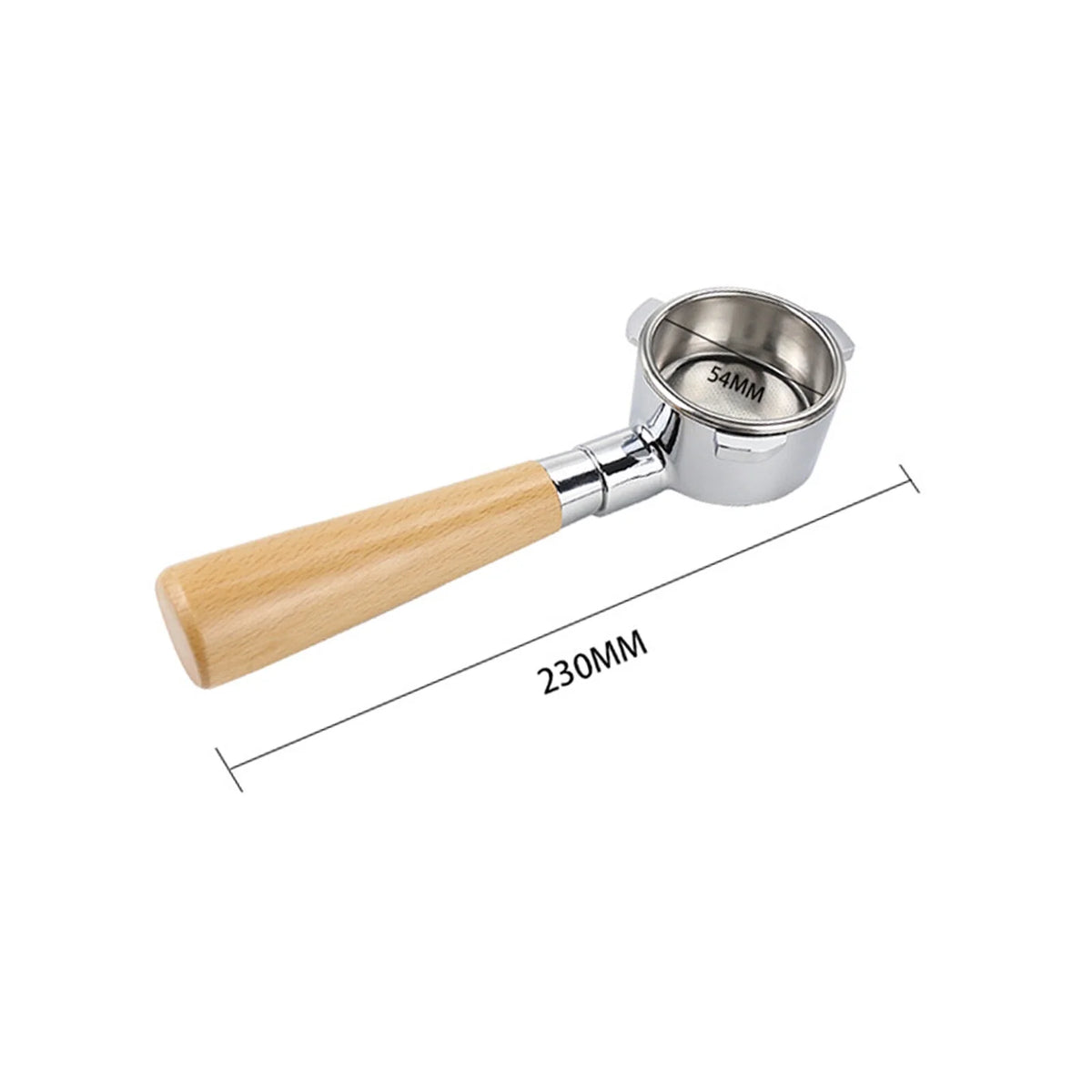 54mm Naked Bottomless Portafilter with Filter Basket P756098