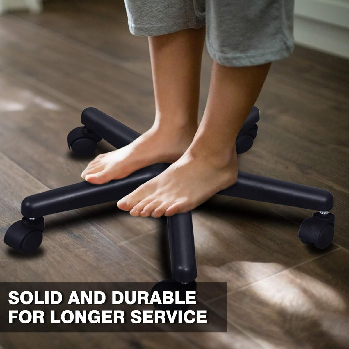 Height Adjustable Salon Rolling Tray on Wheels B1245