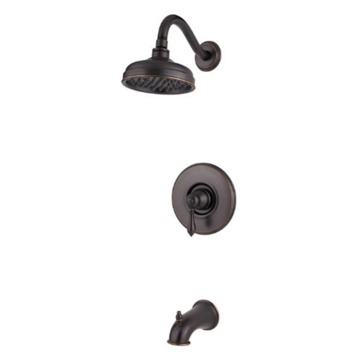 Tuscan Bronze Tub & Shower Faucet Trim Kit U3054