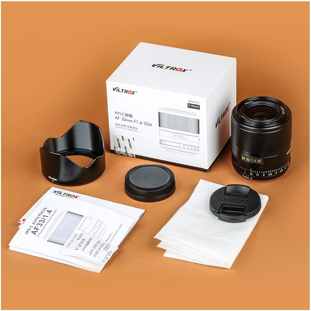 33mm F1.4 Auto-Focus Portrait Lens for Fujifilm X-Mount Camera X82055