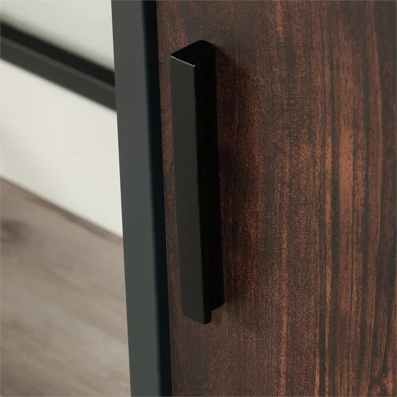 Engineered Wood and Metal Desk in Rich Walnut P967