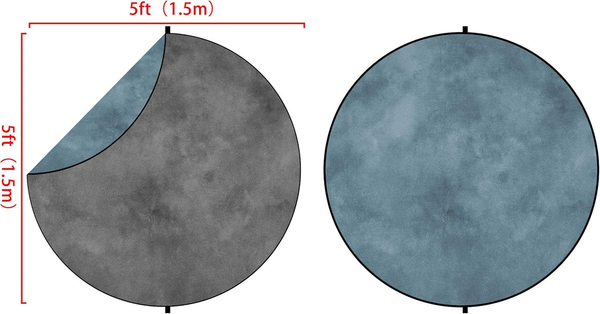 Collapsible Pop-up Photo Backdrop 5x6.5ft X73772