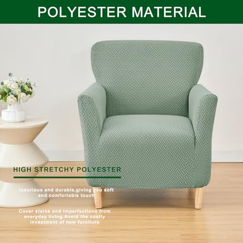 1-Piece Stretch Armchair Slipcover with Arms T686